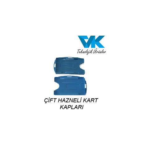 ÇİFT HAZNELİ KART KAPLARI