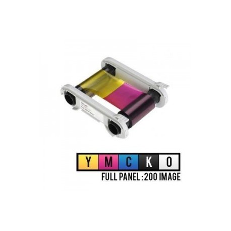 Evolis R5F002EAA 5 Panel Renkli Ribon – YMCKO – 200 Baskı