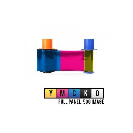 045610 Fargo DTC1500 Tam Panel Renkli Ribon – YMCKO – 500 Baskı