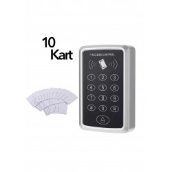 VK-100 Şifreli Kapı Kilidi + 10 Adet Proximity Kart