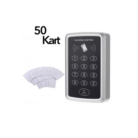 VK-100 Şifreli Kapı Kilidi + 10 Adet Proximity Kart