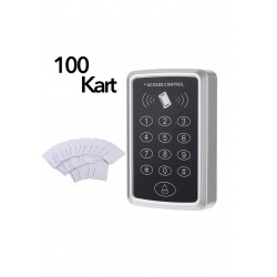 VK-100 Şifreli Kapı Kilidi + 10 Adet Proximity Kart