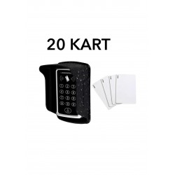VK-100 Şifreli Kapı Kilidi + 10 Adet Proximity Kart