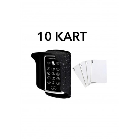 VK-100 Şifreli Kapı Kilidi + 10 Adet Proximity Kart
