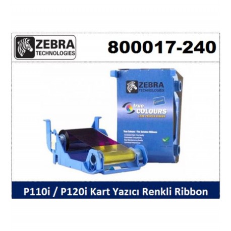 ZEBRA P120i RENKLİ RİBON