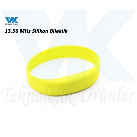 Mifare 13.56 Mhz Silikon Bileklik 10 Adet